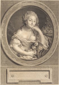 Lekka szata autorstwa Juste Chevillet after Pierre Antoine Baudouin