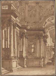 Wnętrze Pałacu autorstwa Juste François Boucher