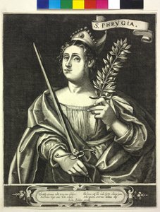 Rycina Justusa Sadelera Sybilla frygijska (rycina)