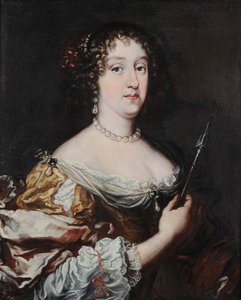 "Marguerite Louise of Orleans". autorstwa Justus Sustermans
