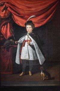 Portret Leopolda de Medici jako młodego chłopca autorstwa Justus Sustermans