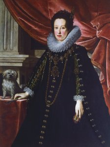 Portret Anny Medycejskiej, Justus Sustermans, obraz