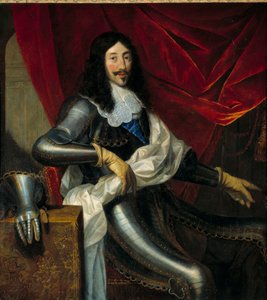 Portret Ludwika XIII (1601-1643) Król Francji - Obraz Juste D