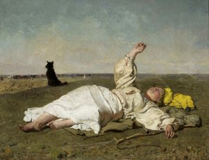 Indyjskie lato autorstwa Józef Chełmoński