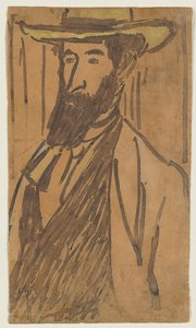 Portret Aristide Maillol, c. 1890. autorstwa József Rippl Rónai
