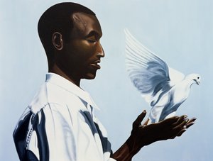 Be Free Three (olej i akryl na płótnie)