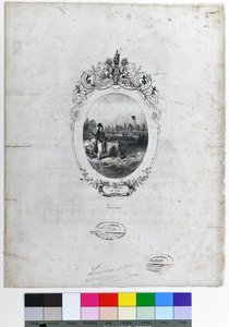 "Les Chemins de Fer", c1840 (litografia na papierze) autorstwa Kaeppelin et Compagnie