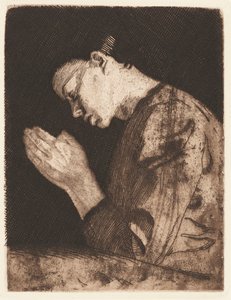 Modląca się dziewczynka (Praying Girl) autorstwa Käthe Kollwitz