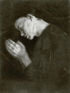 Modląca się dziewczyna autorstwa Käthe Kollwitz