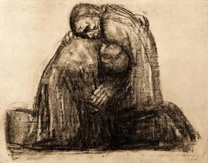 Rodzice autorstwa Käthe Kollwitz