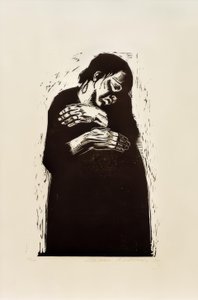 Wdowa autorstwa Käthe Kollwitz