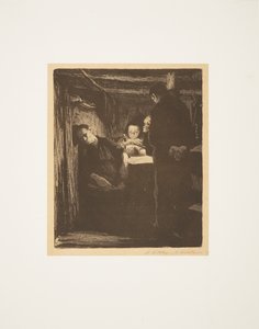 Bunt tkaczy – śmierć autorstwa Käthe Kollwitz