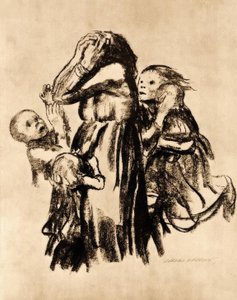 Proszę autorstwa Käthe Kollwitz