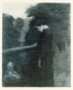 Gretchen autorstwa Käthe Kollwitz
