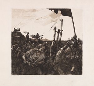 Bunt, 1899. autorstwa Käthe Kollwitz