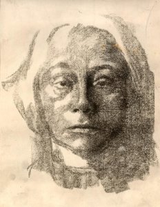Autoportret autorstwa Käthe Kollwitz
