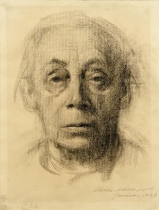 Poczucie własnej wartości i twarz autorstwa Käthe Kollwitz