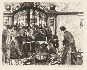 Atak autorstwa Käthe Kollwitz