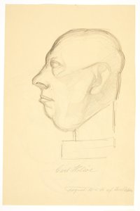 Portret malarza Carla Holsøe (1863-1935)