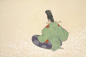 Boshun, tylko z Momoyo autorstwa Kamisaka Sekka