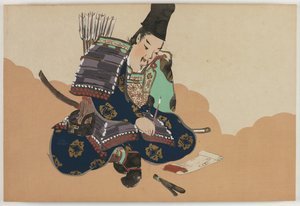 Czwórki światów Fundred (Momo Yogusa): Tairano Tadari Nori (Tada Nori) autorstwa Kamisaka Sekka