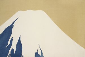 Góra Fuji widziana z Momoyogusa autorstwa Kamisaka Sekka