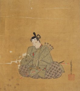 Poeta nieśmiertelny, XVII wiek. autorstwa Kano Shoun
