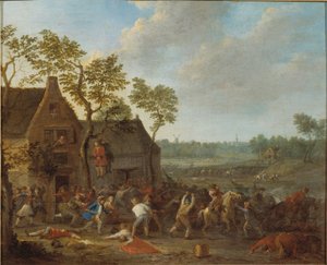 Napad na gospodarstwo, ok. 1710. autorstwa Karel Breydel