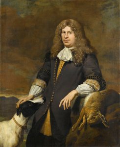 Portret mężczyzny, prawdopodobnie Jacoba de Graeffa, starosty Amsterdamu w 1672 r. autorstwa Karel Du Jardin