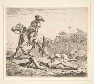 Le Champ de Bataille (Pole bitwy) autorstwa Karel Dujardin
