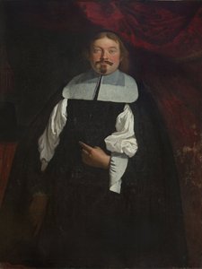 Portret hrabiego Humprechta Jana Czernina z Chudenic (1628-1682) - Karela Skrety (1610-1674). olej na płótnie