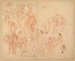 Studia postaci (recto); Studia postaci (verso)