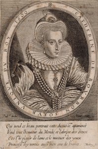 Catherine de Bourbon autorstwa Karel van Mallery