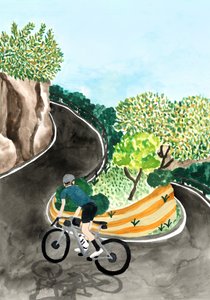 Malownicze trasy rowerowe w górach autorstwa Karen Menzenbach