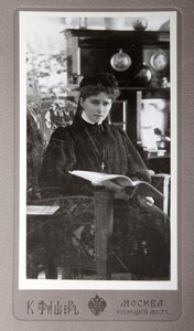 Wielka Księżna Elżbieta Fiodorowna Rosji, 1910 autorstwa Karl August Fischer