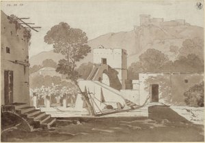 Dom chłopski w pobliżu Anacapri autorstwa Karl Friedrich Schinkel