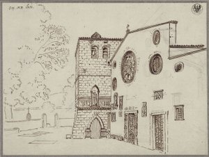 Katedra San Giusto w Trieście autorstwa Karl Friedrich Schinkel