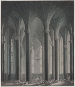 Rezydencja księcia. Widok wnętrza autorstwa Karl Friedrich Schinkel