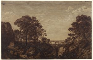 Okolica Tivoli autorstwa Karl Friedrich Schinkel