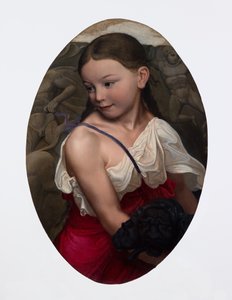 Portret córki artysty, Susanne autorstwa Karl Friedrich Schinkel