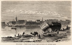 Port Sueski autorstwa Karl Girardet