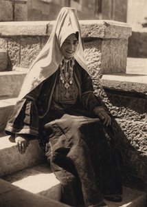 Betlejem, Mężatka z Betlejem (zdjęcie czarno-białe)