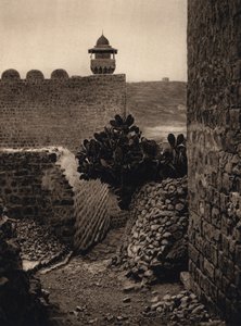 Hebron, Haram (zdjęcie czarno-białe) autorstwa Karl Grober