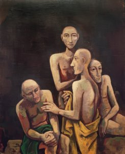 Więźniowie autorstwa Karl Hofer