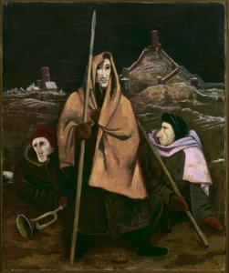 Strażnicy autorstwa Karl Hofer