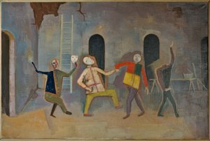 W nowym budynku autorstwa Karl Hofer