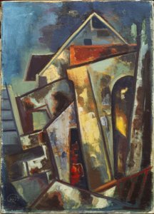 Po pożarze autorstwa Karl Hofer