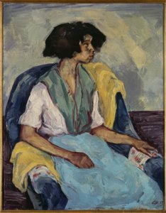 Cyganka autorstwa Karl Hofer