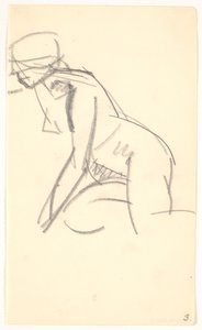 Siedzący model autorstwa Karl Isakson