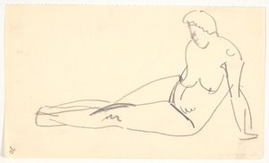 Siedzący model autorstwa Karl Isakson